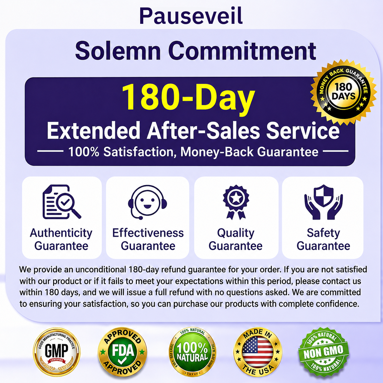 Made and Shipped from USA✨Pauseveil® Biotin 10-in-1 Skin Restoration Cream🍀