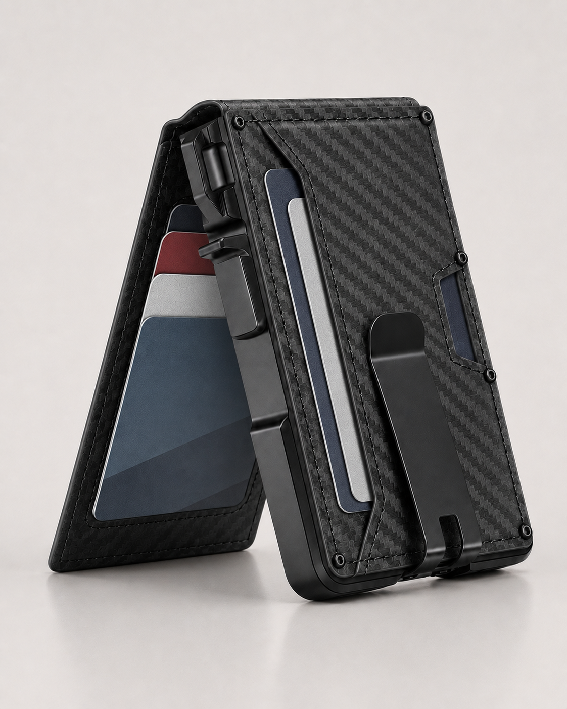 Rovinao™ Minimalist Wallet - Maximum Capacity. Minimal Footprint.