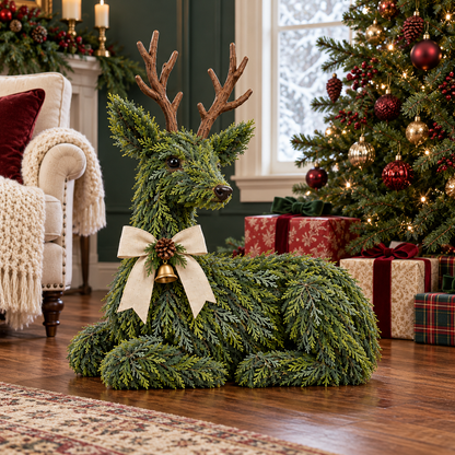 🦌TopSpire®Evergreen Reindeer Christmas Decoration