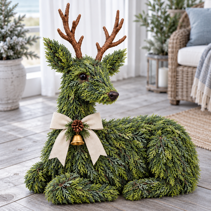 🦌TopSpire®Evergreen Reindeer Christmas Decoration