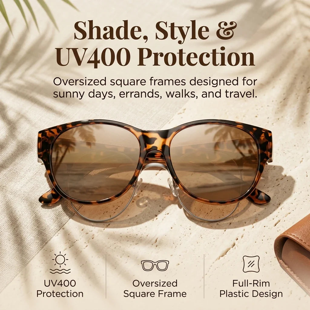 🔥50% OFF Last Day Sale Fit-Over Prescription Sunglasses – Oversized UV400 Frames for Instant Style & Sun Protection