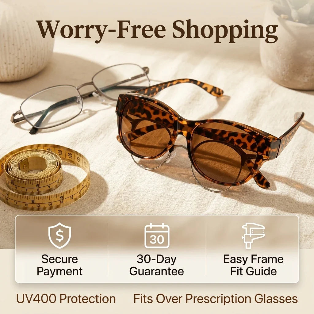 🔥50% OFF Last Day Sale Fit-Over Prescription Sunglasses – Oversized UV400 Frames for Instant Style & Sun Protection