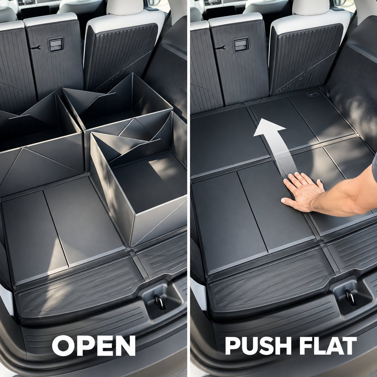 Foldable Trunk Storage Organizer