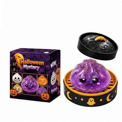 🎃 Halloween Dumpling Squeeze Squishy Toy Blind Boxes