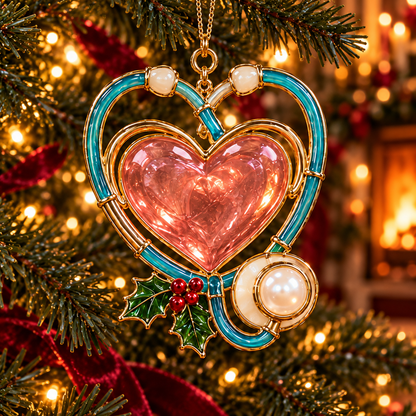 ✨ TopSpire®2026 Nurse Appreciation Stained Glass Christmas Ornaments – Set of 6