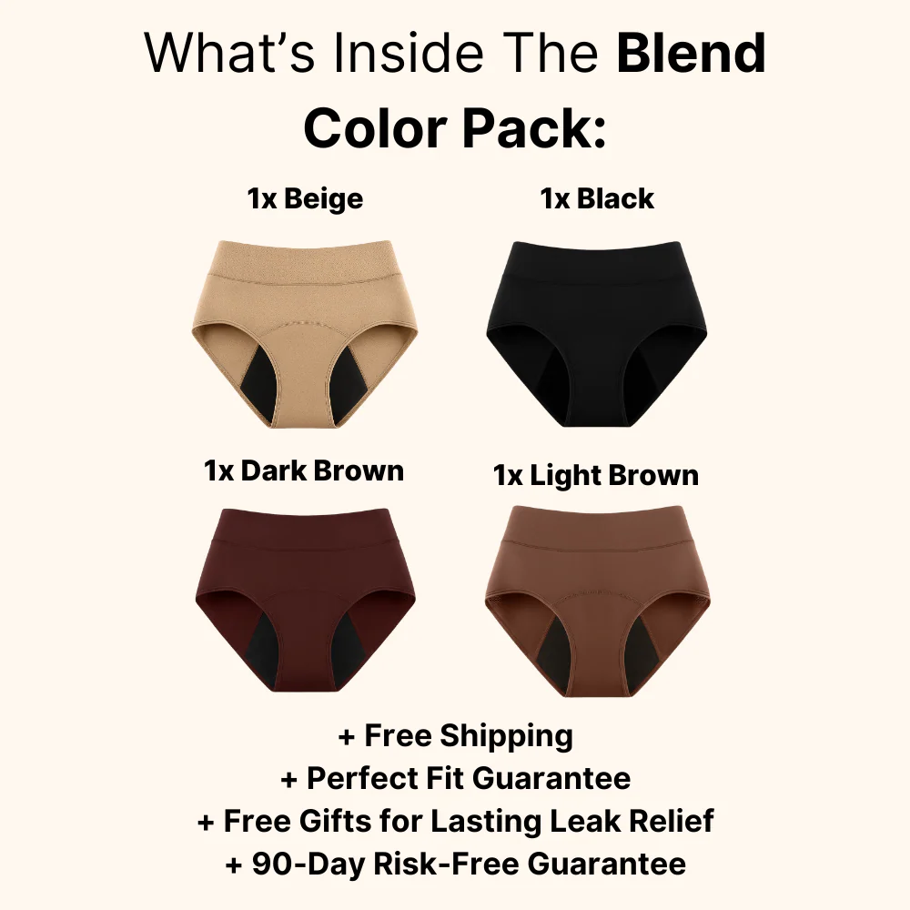 🎁💖Last Day 50% OFF|LBMLBM™  100% Leak-Proof Underwear 4-pack