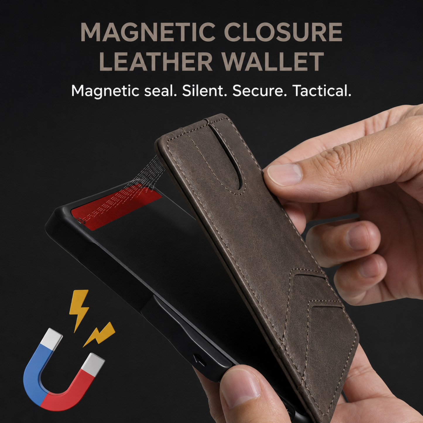 Rovinao™ Minimalist Wallet - Maximum Capacity. Minimal Footprint.