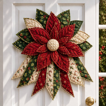 TopSpire®Beginner-Friendly Oversized Christmas Character Quilted Door Hanger Sewing Kit Complete Kit with All Tools & Step-by-Step Guide Included