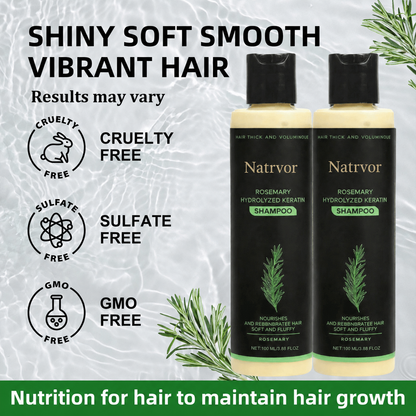 🔥Flash Sale 5K+ SOLD!✨🌱 Organic Rosemary Hair Growth Shampoo