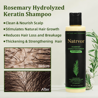 🔥Flash Sale 5K+ SOLD!✨🌱 Organic Rosemary Hair Growth Shampoo