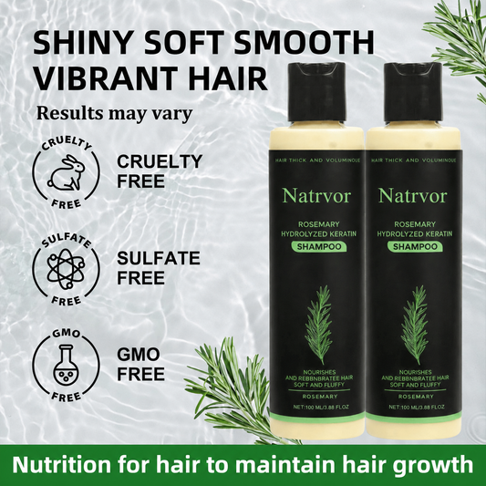 🔥Flash Sale 5K+ SOLD!✨🌱 Organic Rosemary Hair Growth Shampoo