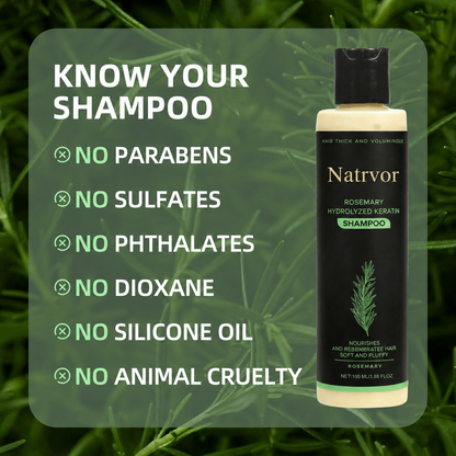 🔥Flash Sale 5K+ SOLD!✨🌱 Organic Rosemary Hair Growth Shampoo