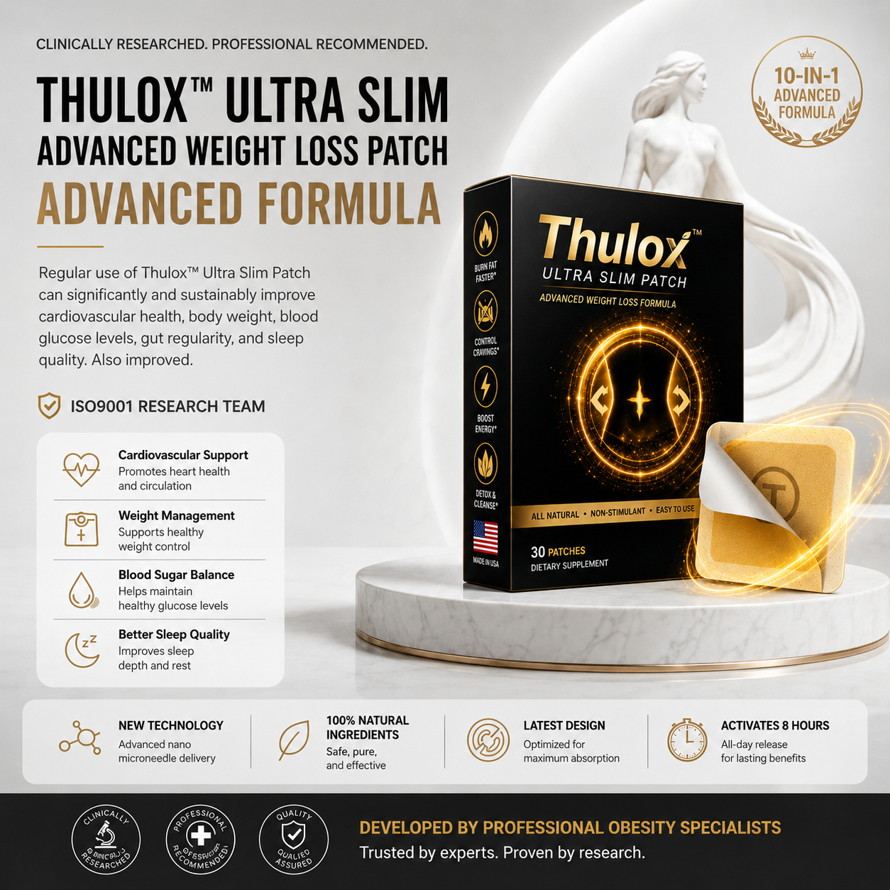 Thulox® 𝑁𝑎𝑛𝑜 𝘔𝘪𝘤𝘳𝘰𝘯𝘦𝘦𝘥𝘭𝘦 𝖯𝚊𝗍𝖼𝗁