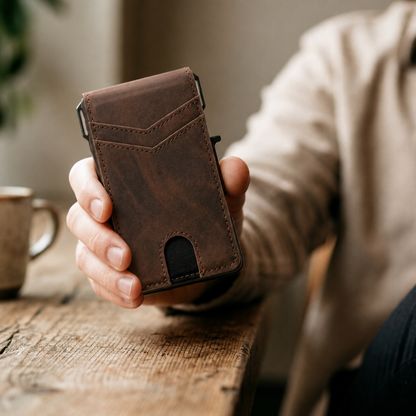 Rovinao™ Minimalist Wallet - Maximum Capacity. Minimal Footprint.