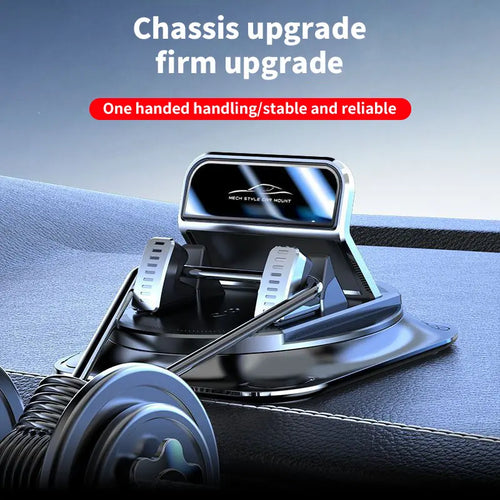 Car phone holder 360 degree rotation, suitable for car navigation in-car dashboard