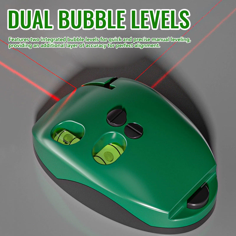 High-Precision Infrared Laser Level - Mini Outdoor Strong Light Marking Tool