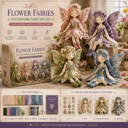 🔥LAST DAY 50% OFF🧵 Fairy Patchwork DIY Collection