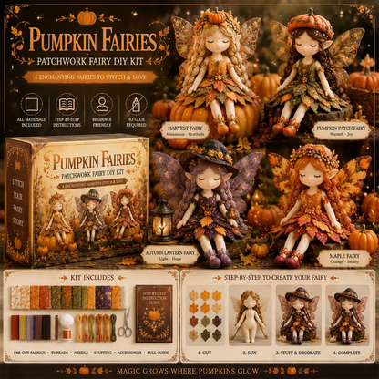 🔥LAST DAY 50% OFF🧵 Fairy Patchwork DIY Collection