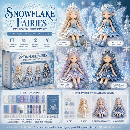 🔥LAST DAY 50% OFF🧵 Fairy Patchwork DIY Collection