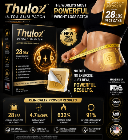 Thulox® 𝑁𝑎𝑛𝑜 𝘔𝘪𝘤𝘳𝘰𝘯𝘦𝘦𝘥𝘭𝘦 𝖯𝚊𝗍𝖼𝗁