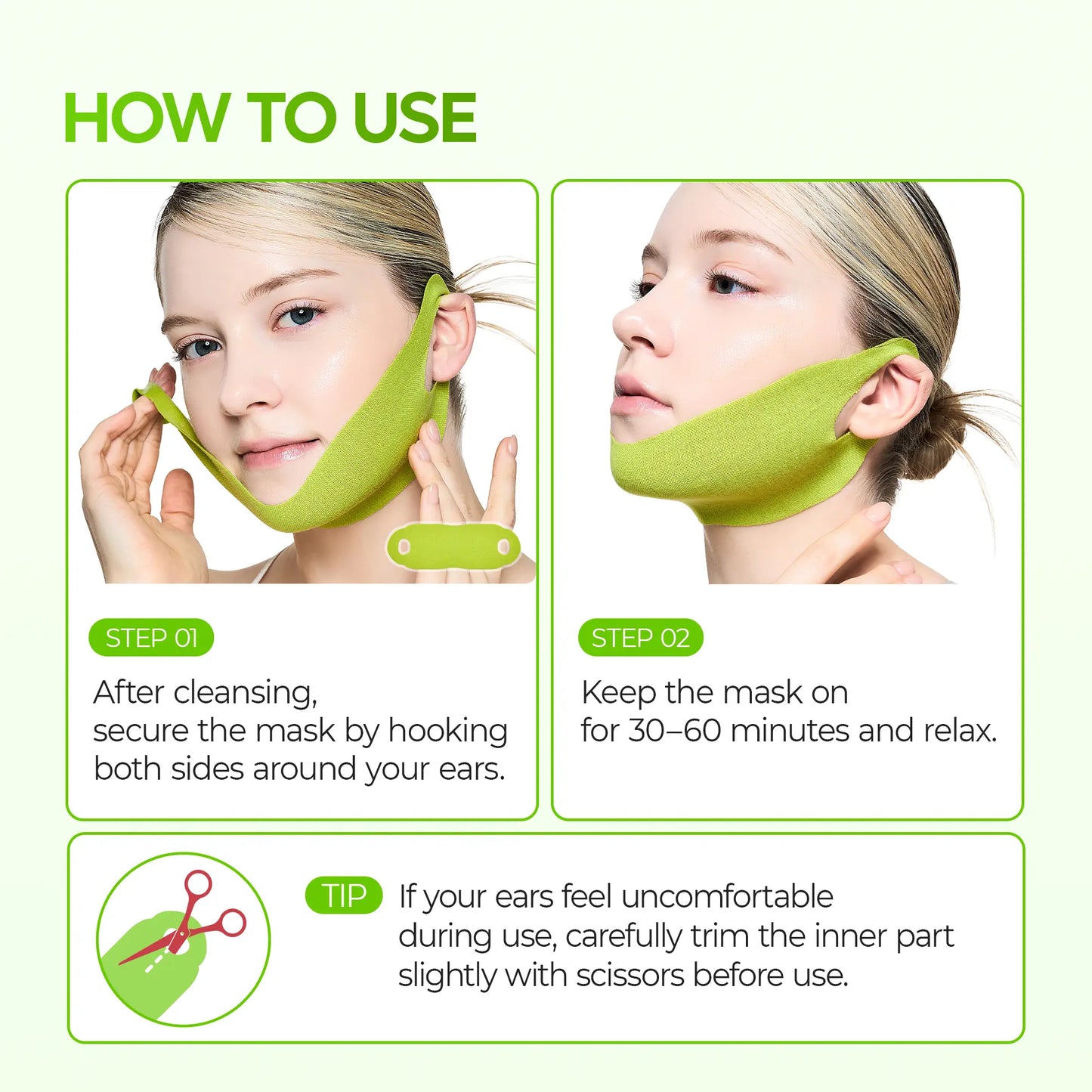 🌵💧4PCS V-LIFTING MEWING BAND