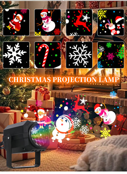 🎄✨ TopSpire®Magical Christmas LED Projector – 16 Festive Patterns to Transform Your Home! 🌈