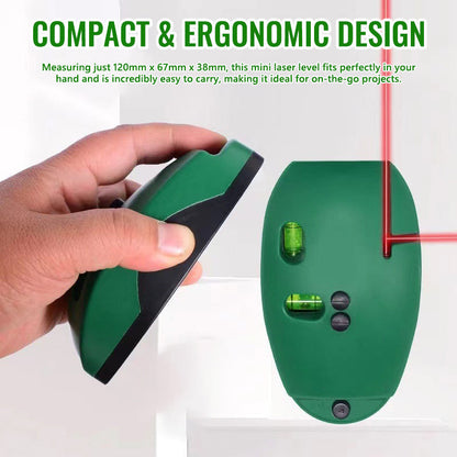 High-Precision Infrared Laser Level - Mini Outdoor Strong Light Marking Tool