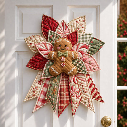 TopSpire®Beginner-Friendly Oversized Christmas Character Quilted Door Hanger Sewing Kit Complete Kit with All Tools & Step-by-Step Guide Included