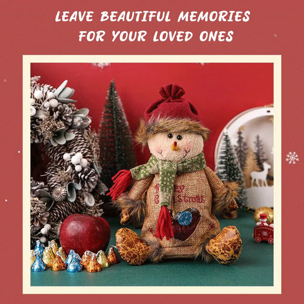 TopSpire®Christmas Gift Bags Zipper Design