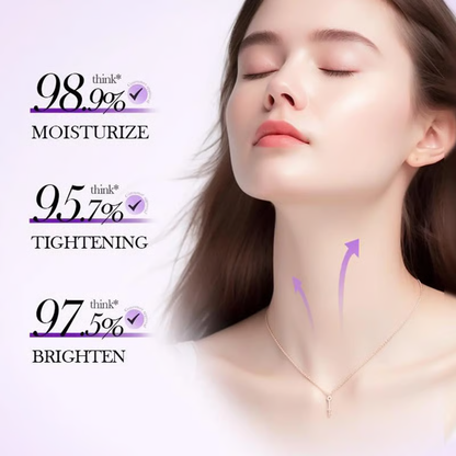 ROVINAO™ Roller Massage Neck Cream 🧴 Collagen & Hyaluronic Acid | Firms Neck, Reduces Wrinkles & Double Chin