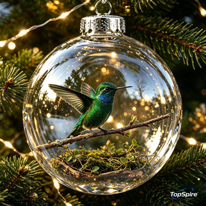TopSpire®Wildlife Christmas Ornament Collection - Lifelike Animal Keepsakes