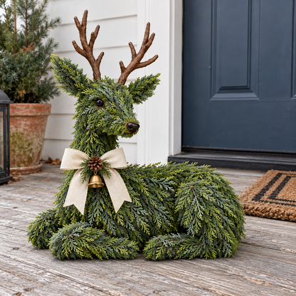 🦌TopSpire®Evergreen Reindeer Christmas Decoration