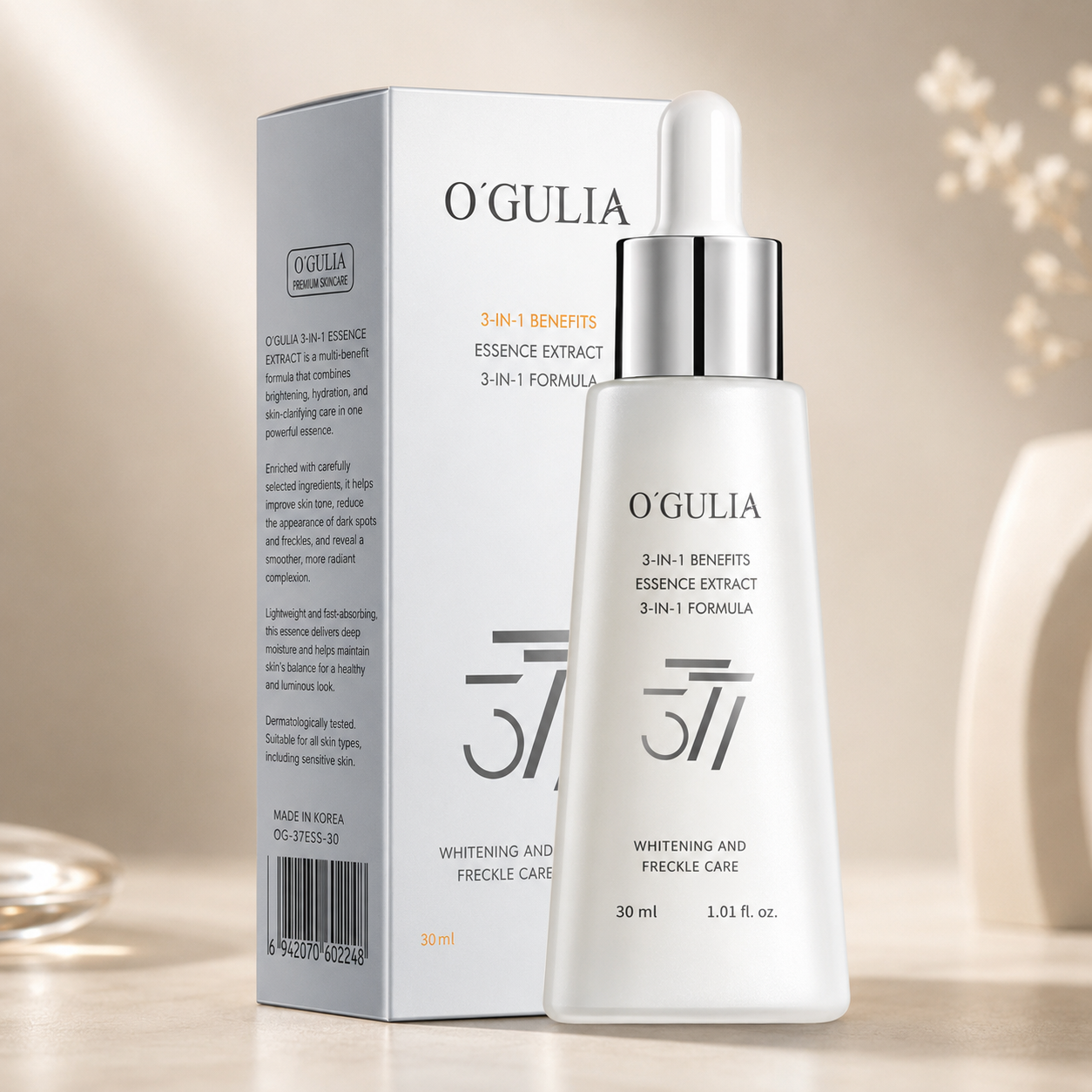 💧 Limited Time Deal: Buy 1 Bottle, Get 1 FREE! Thulox™ 377 Brightening Essence Serum – Fade Dark Spots & Reveal Radiant, Youthful-Looking Skin！
