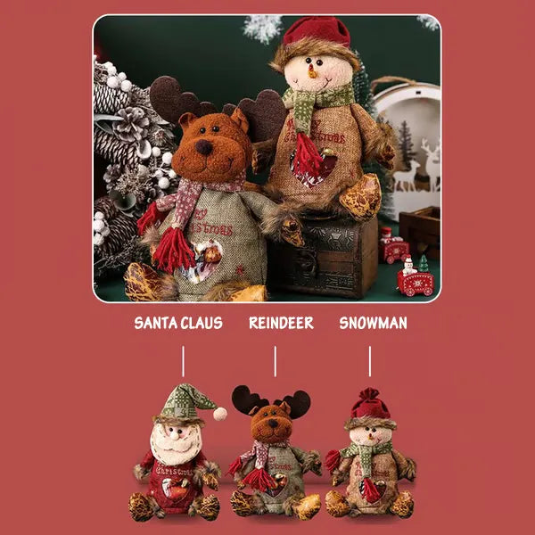 TopSpire®Christmas Gift Bags Zipper Design