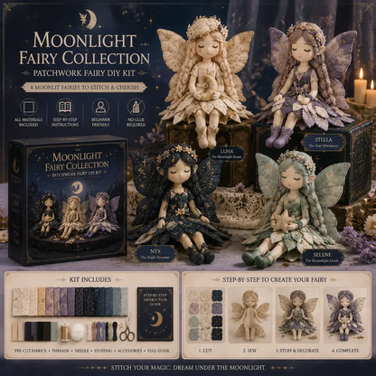 🔥LAST DAY 50% OFF🧵 Fairy Patchwork DIY Collection