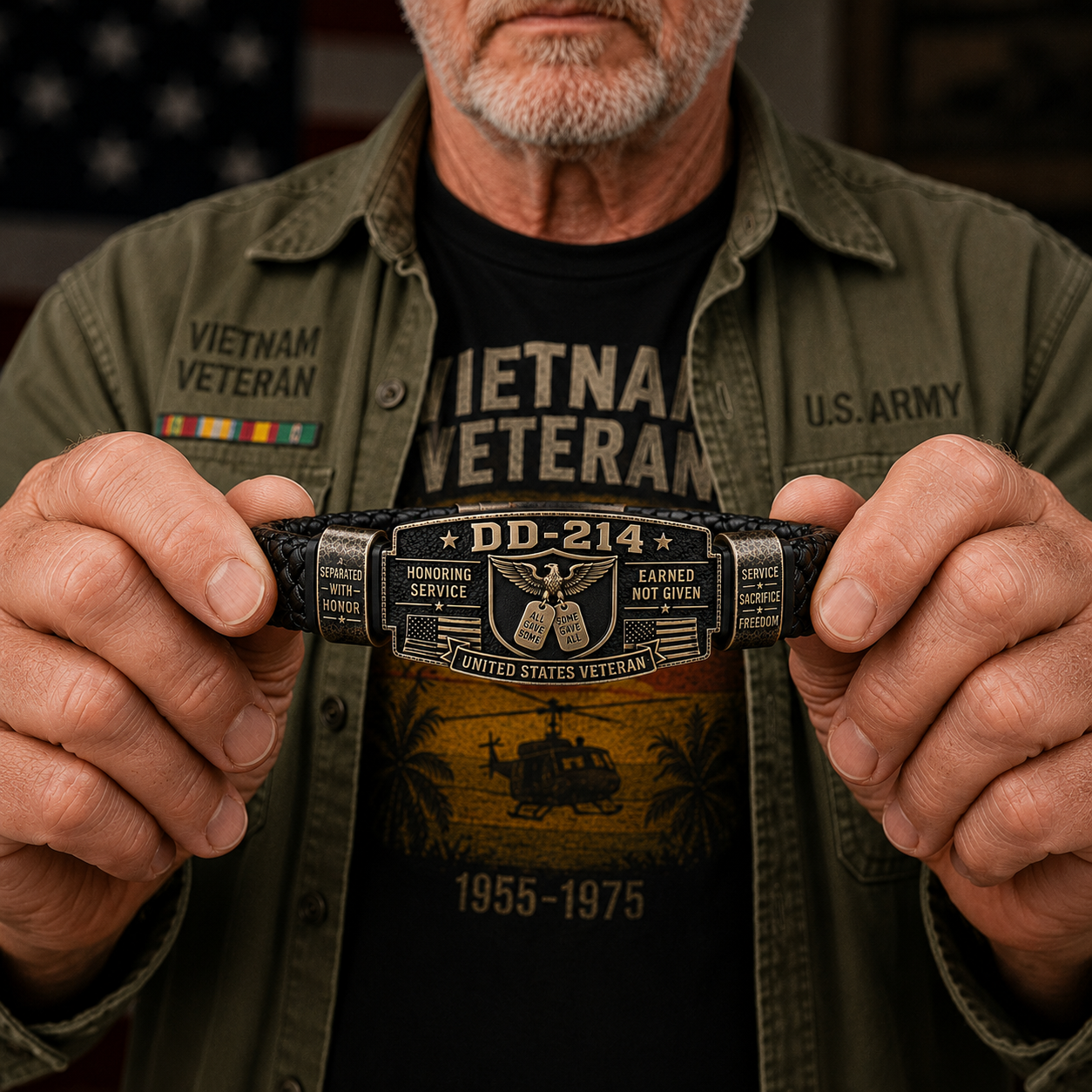 DD-214 Veteran Honor Bracelet - Only 17 Left
