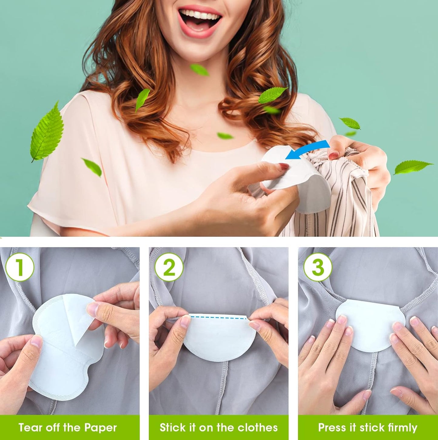 💧✨ Underarm Sweat Pads - PREMIUM QUALITY Fight Hyperhidrosis