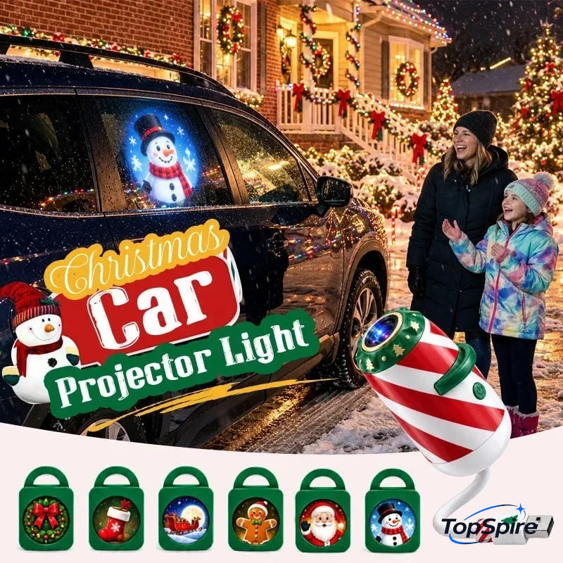 🎄Last Day 49% OFF🎅TopSpire®Merry Ride Christmas Car Projector Light