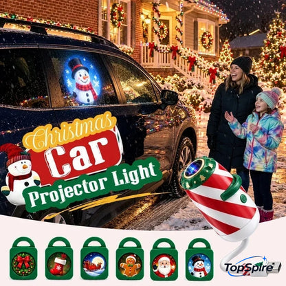 🎄Last Day 49% OFF🎅TopSpire®Merry Ride Christmas Car Projector Light