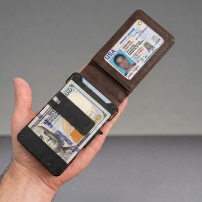 Rovinao™ Minimalist Wallet - Maximum Capacity. Minimal Footprint.