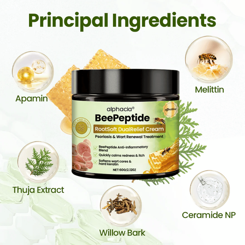 ✅Alphacia® BeePeptide RootSoft DualRelief Cream⚕️ ( Buy 1 Get 1 Free)