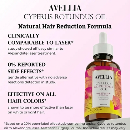 Cyperus Rotundus Oil for Natural Hair Reduction