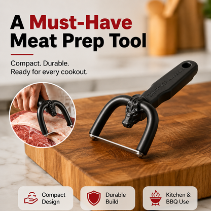 💥Surprise 50% Off！🥩 Handheld Fat Trimmer for Beef & Pork BBQ Prep