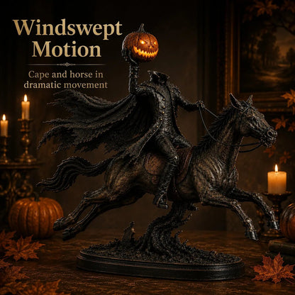 💥Surprise 50% Off！💥Midnight Chase Headless Horseman LED Statue - Halloween Decor