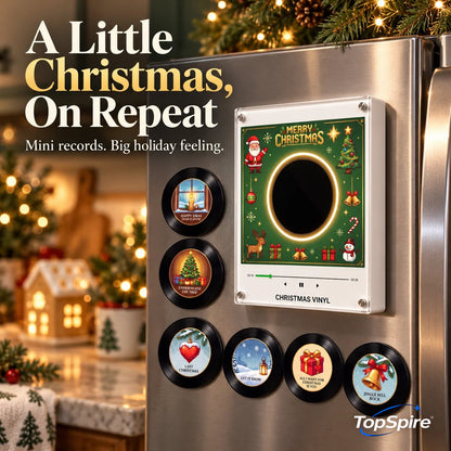 TopSpire®Christmas Mini Record Player