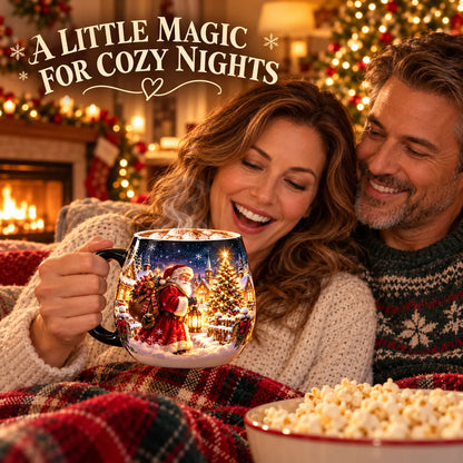 🎅🏻🎁TopSpire®Christmas Magic Color-Changing Mug – Heat Reveal Holiday Gift
