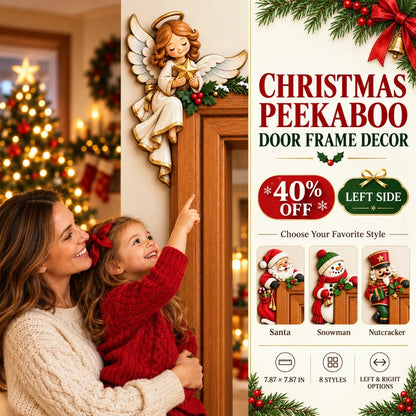 TopSpire®Christmas Door Frame Corner Decor - A Fun Holiday Surprise