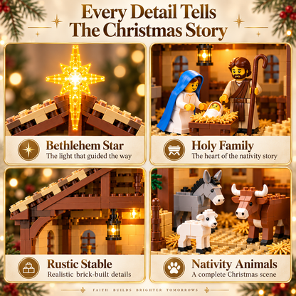 Nativity Building Block Set Details