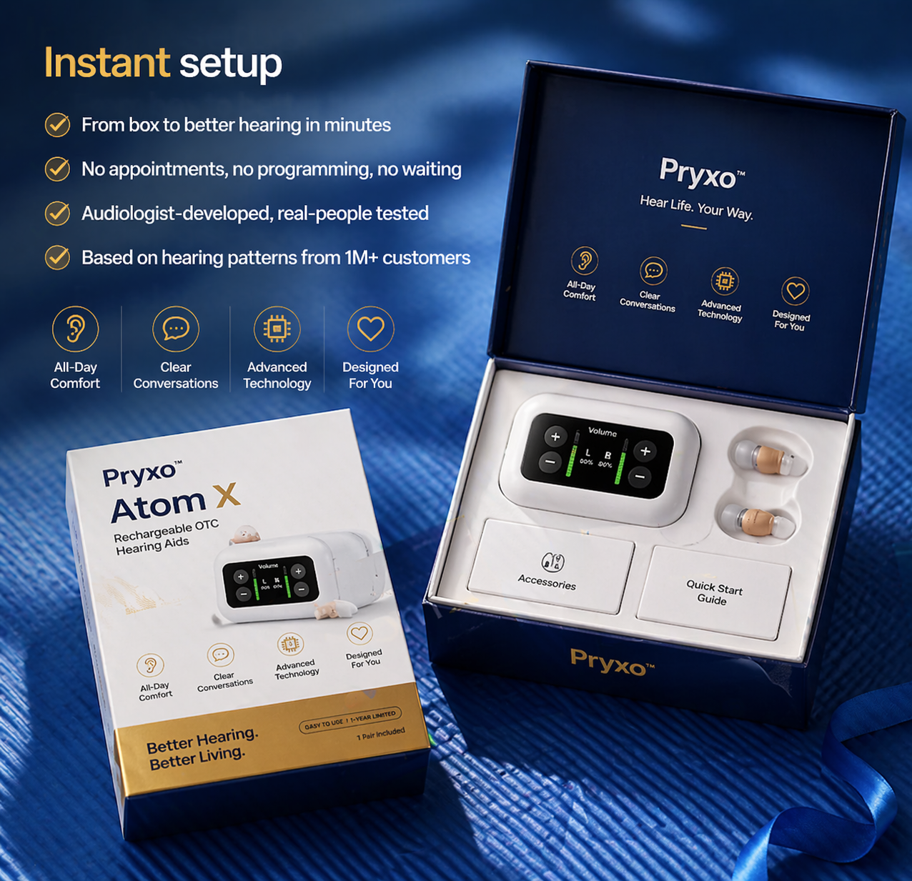 🔥Today Only! Pryxo™ Atom X Smart Headphones for the elderly — Hear Clearly, Feel Confident Again 💖