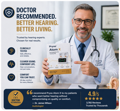 🔥Today Only! Pryxo™ Atom X Smart Headphones for the elderly — Hear Clearly, Feel Confident Again 💖
